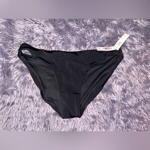 Victoria’s Secret black bikini bottoms – large
